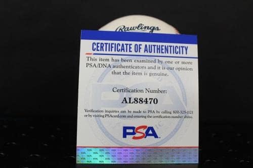 Lenny Harris İmzalı (PH212) Beyzbol İmzası Otomatik PSA / DNA AL88470 - İmzalı Beyzbol Topları