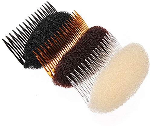 AnHua BUMP IT UP Hacim Ekler Yapmak Arı Kovanı saç Güzellik şekillendirici Ekleme Aracı Saç Tarağı (Bej)
