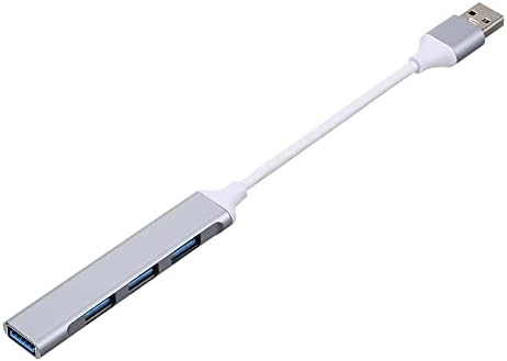 Skyeen Tip-C Erkek USB Dişi Adaptör, USB2. 0 / USB3.0 Portlu 4'ü 1 Arada Alüminyum Alaşımlı Hub