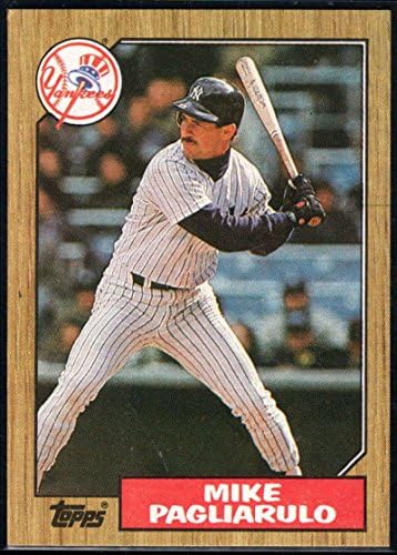 1987 Topps 195 Mike Pagliarulo Yankees