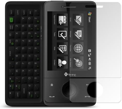 HTC Fuze Smartphone için SellNet Dayanıklı Şeffaf Yeniden Kullanılabilir LCD Ekran Koruyucu