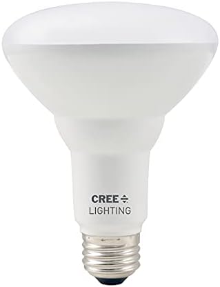 Cree Aydınlatma Temel BR30 65W Eşdeğer LED Ampul, 650 lümen, Kısılabilir, Yumuşak Beyaz 2700K, 15.000 Saatlik Nominal