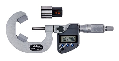 Mitutoyo 314-353-30 VM3-1.6 MX V-Örs Mikrometre, 1-1.6, 0.00005/0.001 mm