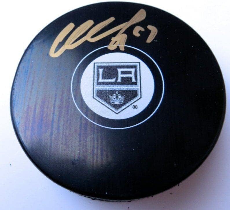 Ilya Kovalchuk İmzalı NHL Diski İmzaladı Los Angeles Kings w/COA İmzalı NHL Diskleri