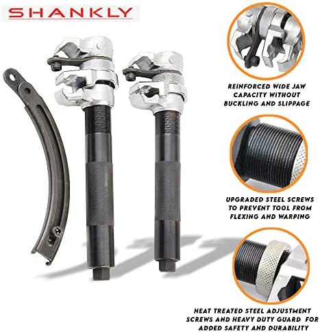 Shankly Yaylı Kompresör Aleti - 2200 Lbs-Ekstra Mukavemet, Ağır Hizmet Tipi, Ultra Sağlam Helezon Yaylı Kompresör