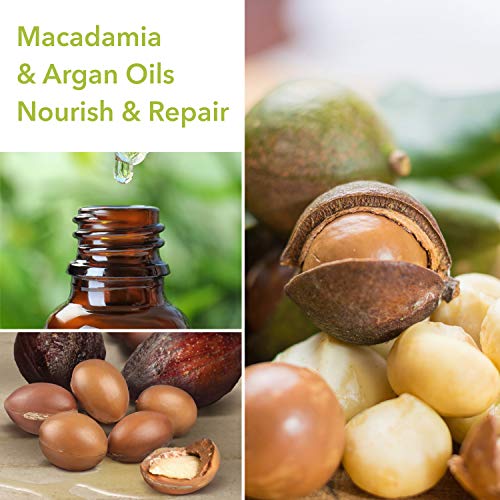 Macadamia Profesyonel Günlük Derin Saç Kremi-Temel Onarım-Renk Açısından Güvenli, Zulümsüz ve %100 Vegan, Şeffaf Cevizli