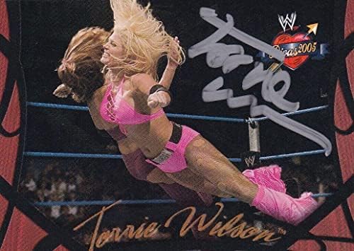Torrie Wilson İmzalı 2004 Fleer WWE Divine Divas 2005 Kart 47 Playboy İmzalı-İmzalı Güreş Kartları