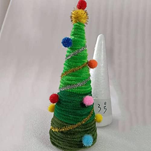 YARNOW 2 Paket Köpük Konileri, Köpük Ağacı Konileri DIY El Sanatları için, Noel Ağacı Köpük Konileri (3. 7x11. 8 İnç