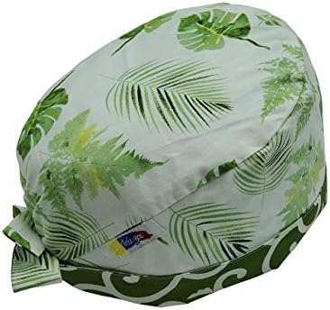 Meliza Çalışma Şapkası %100 Pamuktan Yapılmış, Ayarlanabilir, Kadınlar ve Erkekler için kravat Arkası şapka