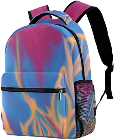 KAPOHU Mor Sarı Batik Rahat Okul erkekler için sırt çantası Kızlar Laptop Sırt Çantası Seyahat Çantası Erkekler Kadınlar