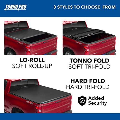 Tonno Pro Tonno Katlama, Yumuşak Katlanır kamyon kasası Pikap kasası Kapağı / 42-310 / 2001 - 2003 Ford F-150 5' 6