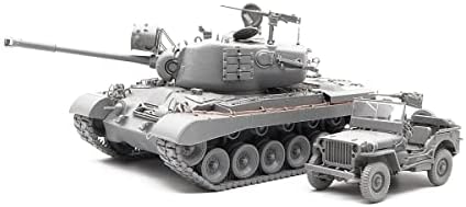 GBMODEL TAKOM Plastik Kamyon model seti, TAK2117X 1/35 Ölçekli M46 Patton 1/4 ton Yardımcı Kamyon Sınırlı Sayıda Model