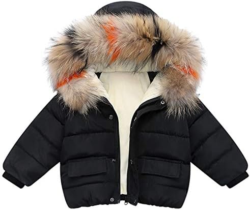 Ceket Bebek Kız Giysileri Çocuklar Hoodie Katı fermuarlı ceket Sıcak Çocuk Mont Tutmak Renk Erkek Kışlık mont Boyutu