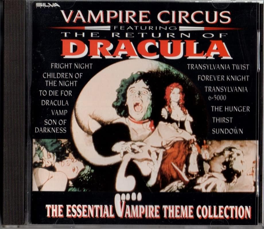 VC Sunar Dracula'nın Dönüşü-Temel Vampir Tema Koleksiyonu Film Müziği-KULLANILMIŞ CD