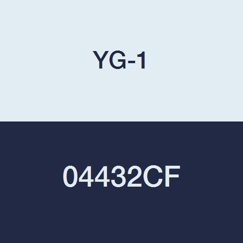 YG-1 04432CF HSSCo8 End Mill, 6 Flüt, Düzenli Uzunluk, TiAlN-Futura Bitirmek, 4-1/4 Uzunluk, 1-1/8