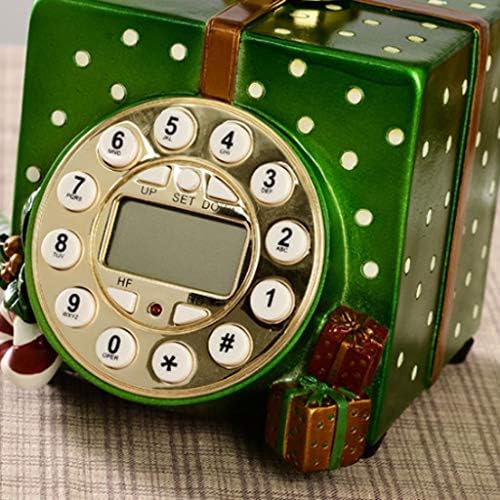 TREXD Antika Telefon, Sabit Dijital Vintage Telefon Klasik Avrupa Retro Sabit Telefon Kablolu Asılı Kulaklık Ev Otel
