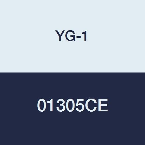 YG-1 01305CE HSSCo8 End Mill, 2 Flüt, Düzenli Uzunluk, TiAlN-Extreme Finish, 2-5/16 Uzunluk, 3/8