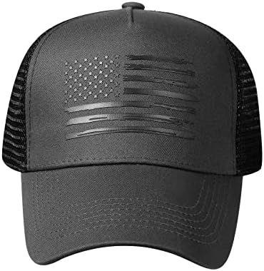 VİONLAN beyzbol şapkası Amerikan Bayrağı şoför şapkası Erkekler Kadınlar için 3D Kabartmalı Logo Ayarlanabilir dış