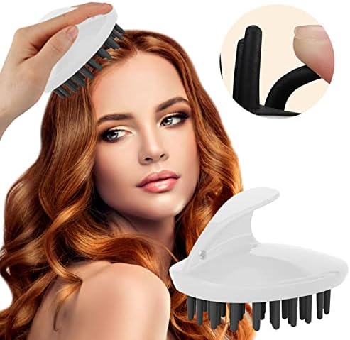 VEFSU 1 adet Saç baş masaj aleti şampuan fırçası Duş Saç Fırçası Uzun Esnek Silikon Kıllar Kafa Derisi Ve Kıvırmak