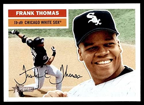 2005 Topps 153 Frank Thomas Chicago Beyaz Sox (Beyzbol Kartı) NM / MT Beyaz Sox