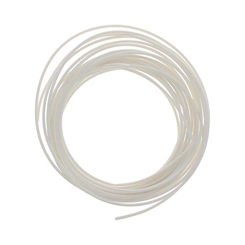 1 Adet ısı Shrink boru,2: 1 Beyaz Bettomshin elektrik teli Cable ≥600V & 248°F, 6 m x 1mm(LxDia) Shrink Wrap uzun