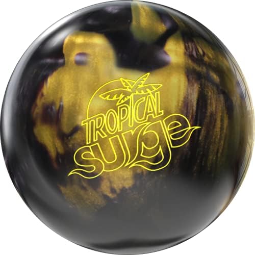 Fırtına Tropikal Dalgalanma Bowling Topu - Altın/Siyah (11lbs)
