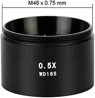 Mikroskop Aksesuarları Kiti Yetişkinler için Stereo Mikroskop 0.3 X 0.5 X 0.75 X Azaltma Lens Laboratuar Sarf Malzemeleri