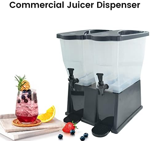 Ev ve Mutfak için Meyve sıkacağı Dispenseri, 7 Galon Buzlu içecek dispenseri, Partiler için içecek dispenseri