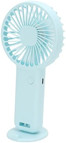 Şarj edilebilir pilli PENO Taşınabilir fan, çalışma süresi 1 ila 3 saat Dikey küçük fan-mavi