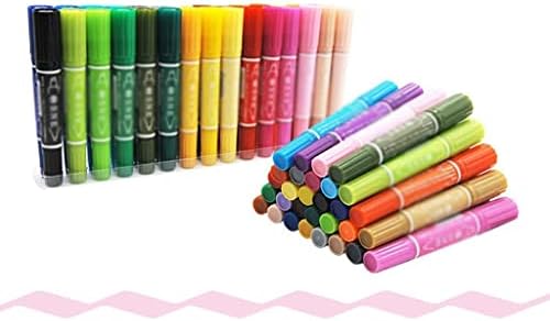 FEER 12/18 Renk işaretleyici kalem seti Çift Başlı Öğrenci Animasyon Çizim Yağlı İşaretleyici Çocuklar Boyama Kalemler