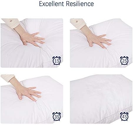 EMME Yatak Yastık Seti 2 İpek Maske ile Premium Ayarlanabilir uyku yastığı Yan ve Arka Uyuyan için Ev ve Otel Koleksiyonu