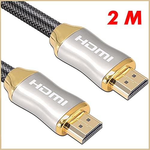 XiangL 8 K HDMI 2.1 Kablo Konnektörleri HDMI Kablosu, Ultra HD Yüksek Hızlı 48 Gbps 120hz HDMI Kablosu,Laptop için
