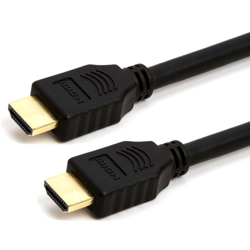 Ethernet HDMI Kablosu ile 1.5 FT 28AWG Yüksek Hız - Siyah