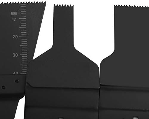 Kadımendıum 6 pcs Standart Salınan Aracı Testere Bıçakları Yüksek Karbon Çelik Multitools Testere Bıçakları Güç Araçları